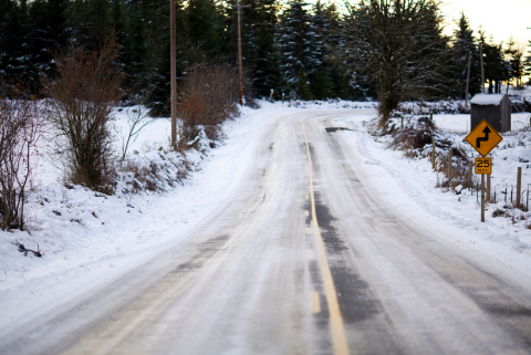 winter road